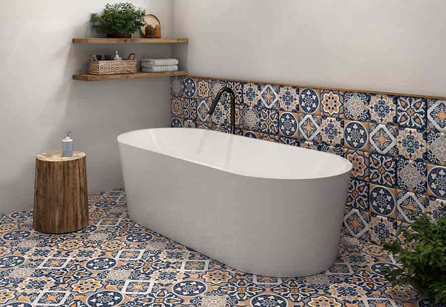 تصویر 4 از کاشی حمام شیراز با الهام از هنر سنتی ایرانی